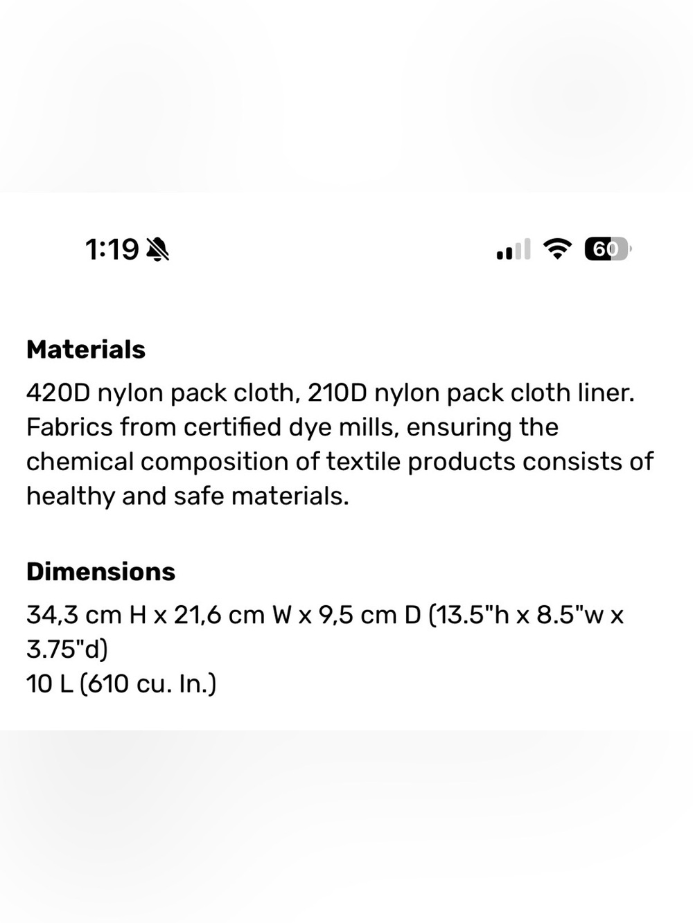 Topo Designs Rover Pack Mini: 10L Backpack/ Daypack - Picture 12 of 12